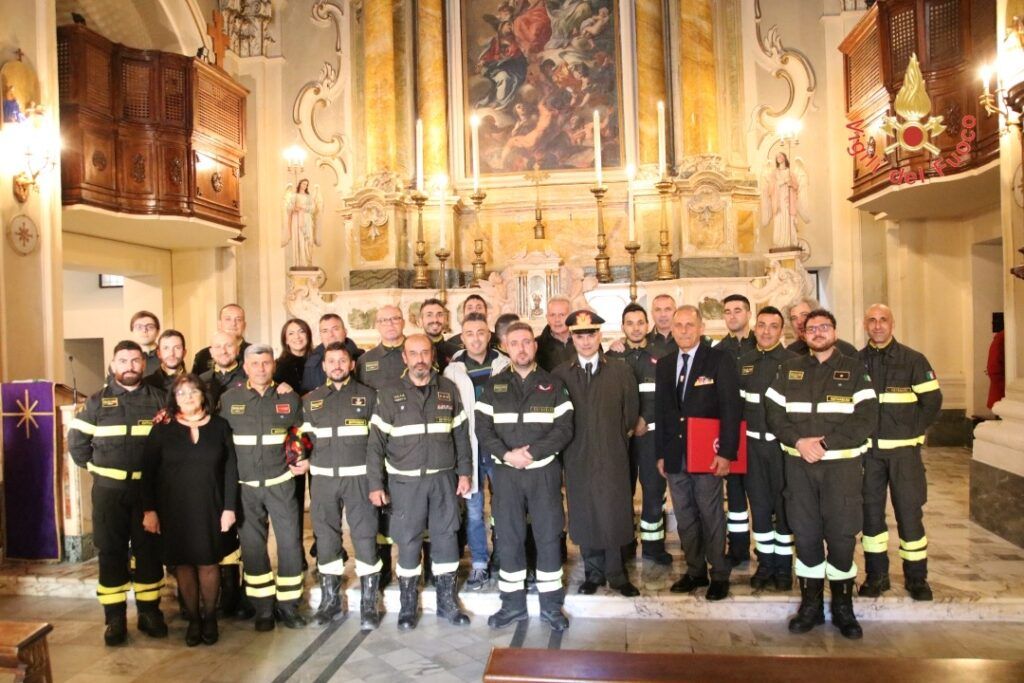 Celebrazione della festa di Santa Barbara, Patrona del Corpo Nazionale dei Vigili del Fuoco