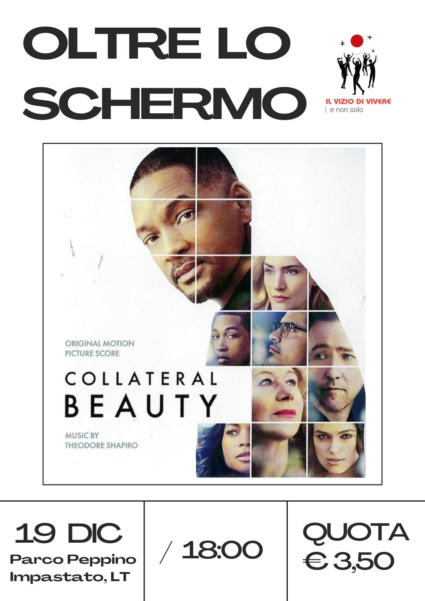 Lamezia, proiettato “Collateral Beauty” al parco Impastato per la rassegna “Oltre lo schermo”