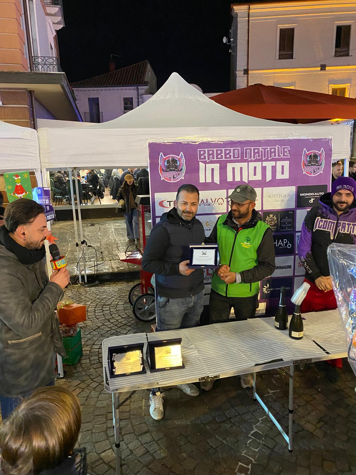 Lamezia, successo per 'Babbo Natale in Moto': premiazioni e festeggiamenti