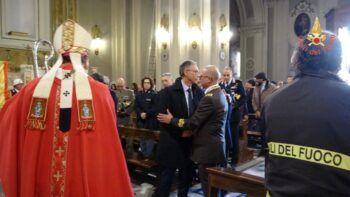 Celebrazione della festa di Santa Barbara, Patrona del Corpo Nazionale dei Vigili del Fuoco