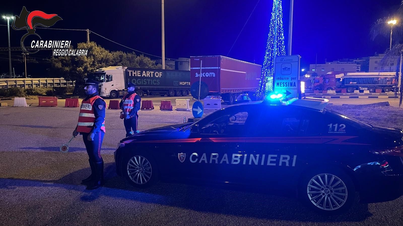 Villa San Giovanni, giro di vite dei Carabinieri sui controlli alla circolazione stradale