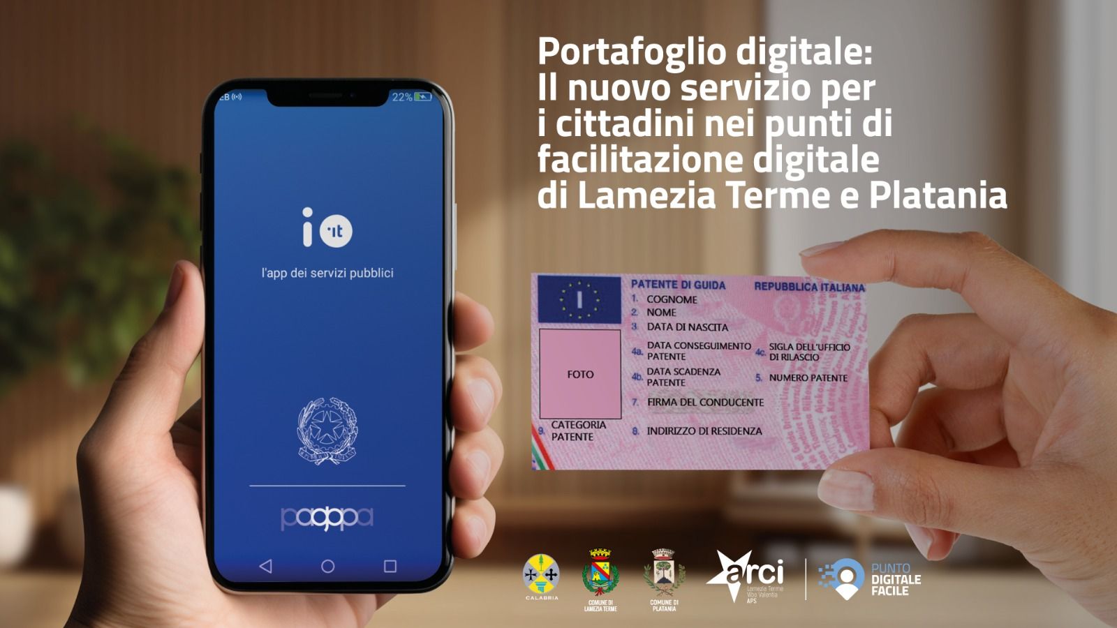 Portafoglio digitale: Il nuovo servizio per i cittadini nei punti di facilitazione digitale di Lamezia Terme e Platania