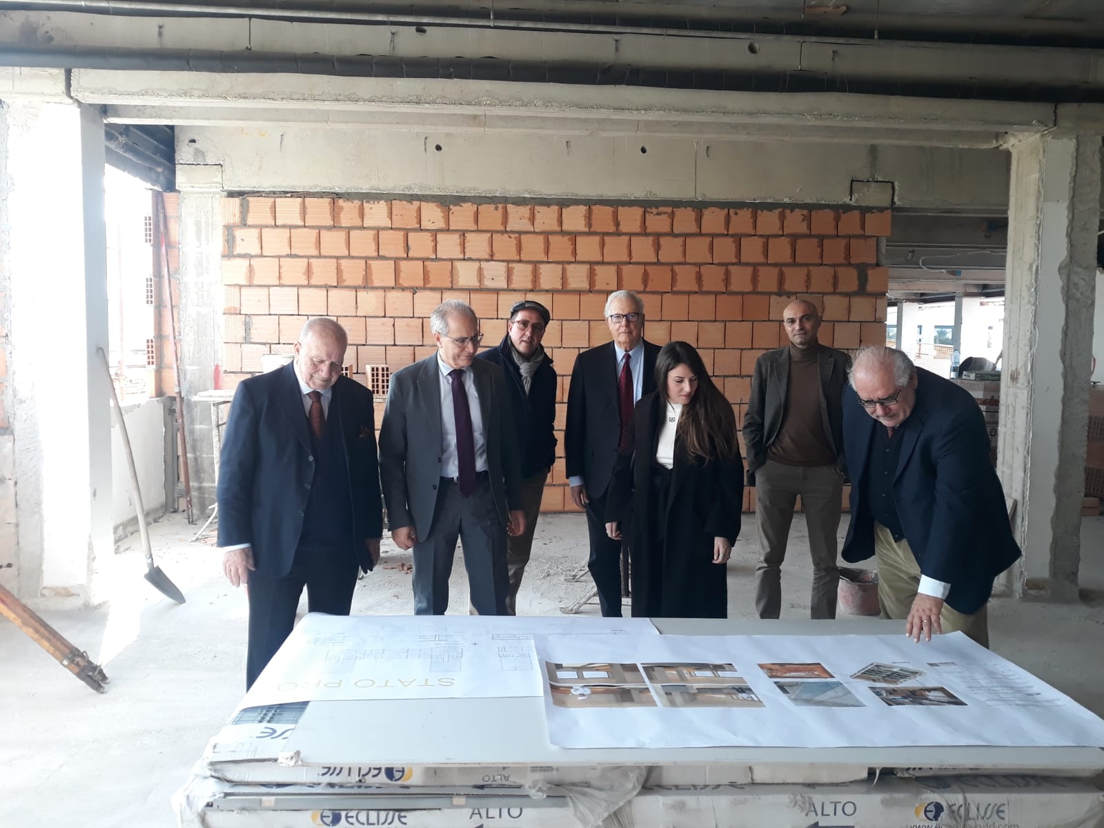 Riunita Assemblea Azionisti Lameziaeuropa Spa. Visita cantiere Calabria Food&Tourism Academy