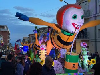 Grande successo per la prima giornata del Carnevale di Lamezia