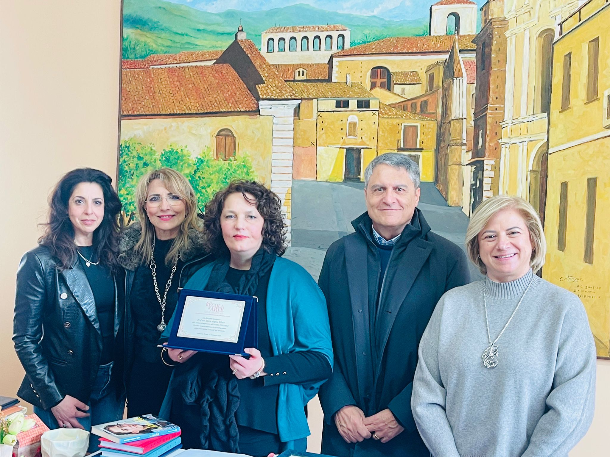 Lamezia, premiata la Dirigente Scolastica Maria Angela Bilotti dell’IC Nicotera Costabile