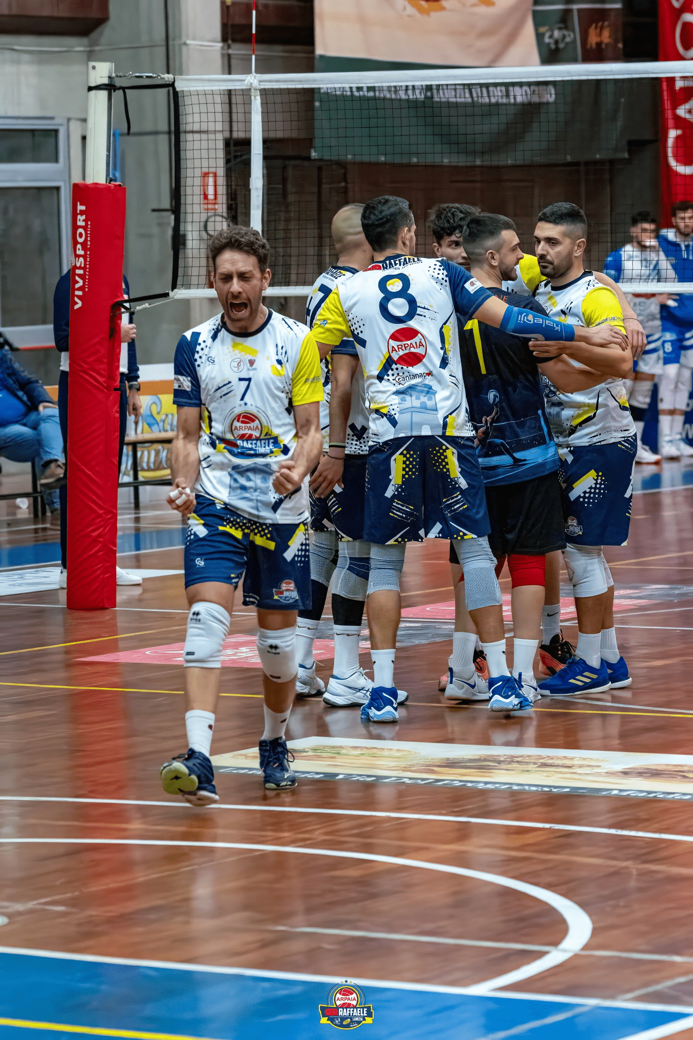 Vittoria convincente dei gialloblù contro la Volley Valley Catania