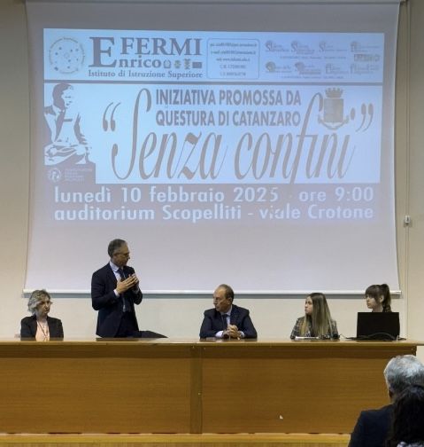 Incontro presso il Liceo Scientifico “Enrico Fermi” di Catanzaro Lido sulla figura del Commissario Giovanni Palatucci