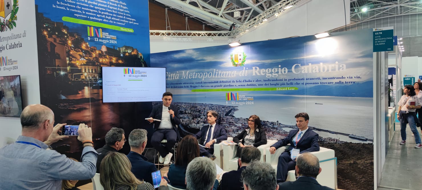 La Città metropolitana di Reggio Calabria presente al Salone internazionale del libro di Torino