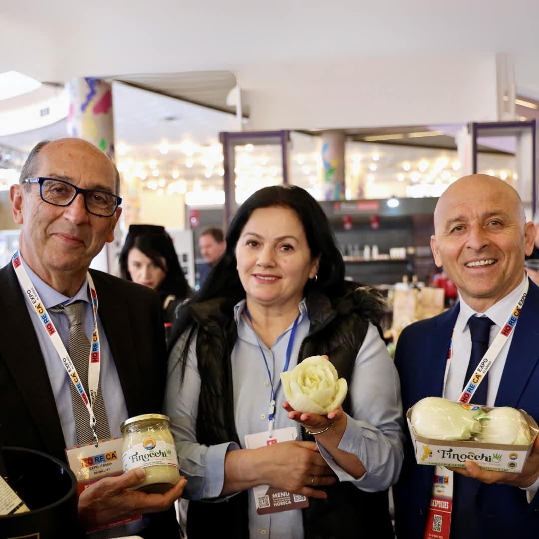 Il Finocchio IGP di Isola Capo Rizzuto presente anche ad Horeca Expo Albania tra opere d'arte e degustazioni