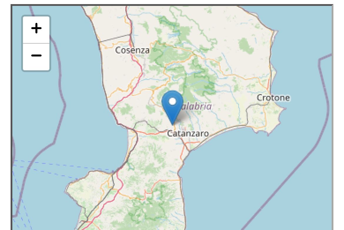 Scossa di terremoto 3.4 a Tiriolo, avvertita anche a Lamezia