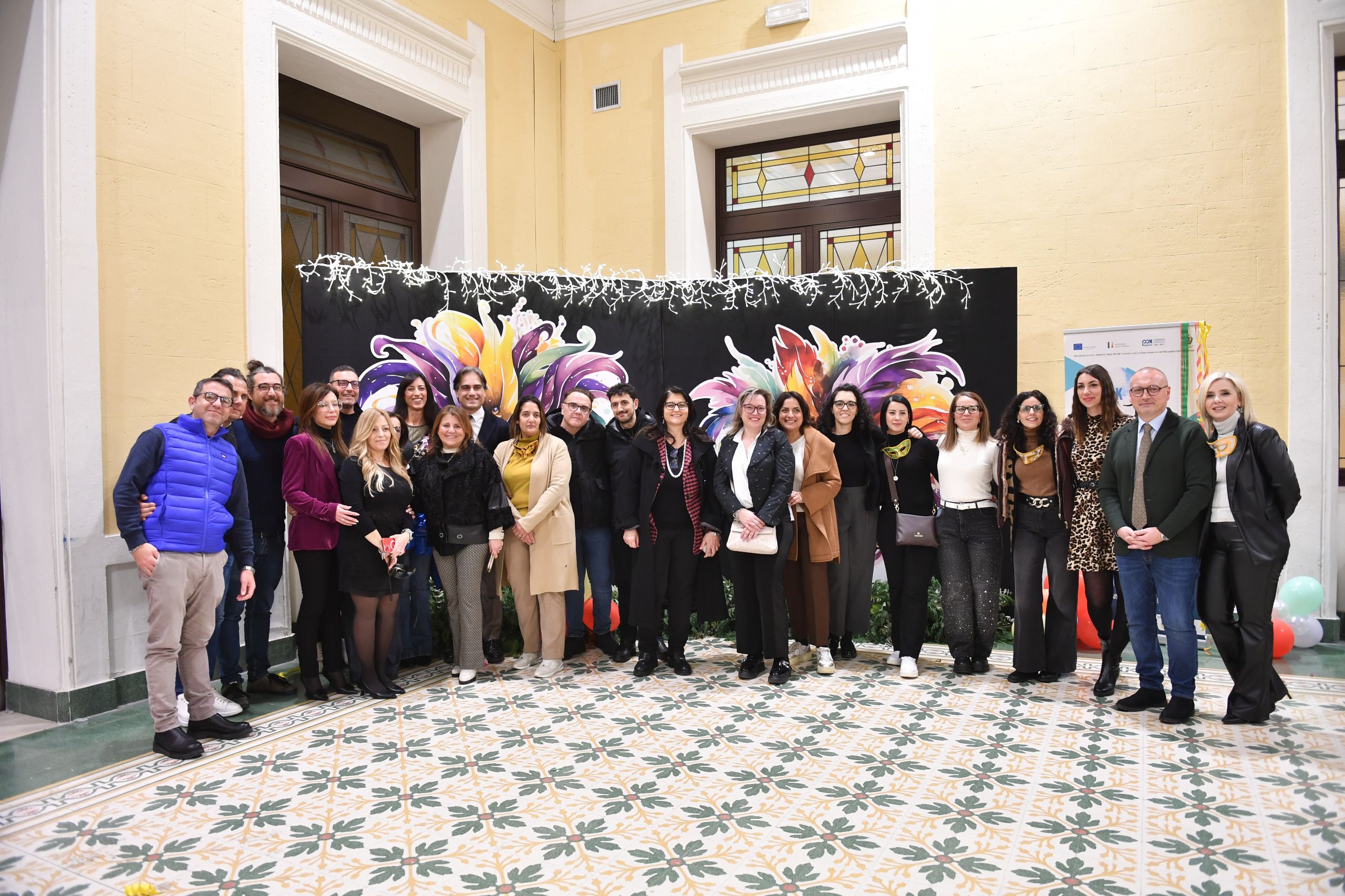 La Metrocity celebra il Carnevale con "I Walk the line": a Palazzo Alvaro la festa dedicata ai ragazzi coinvolti nel progetto di inclusione sociale