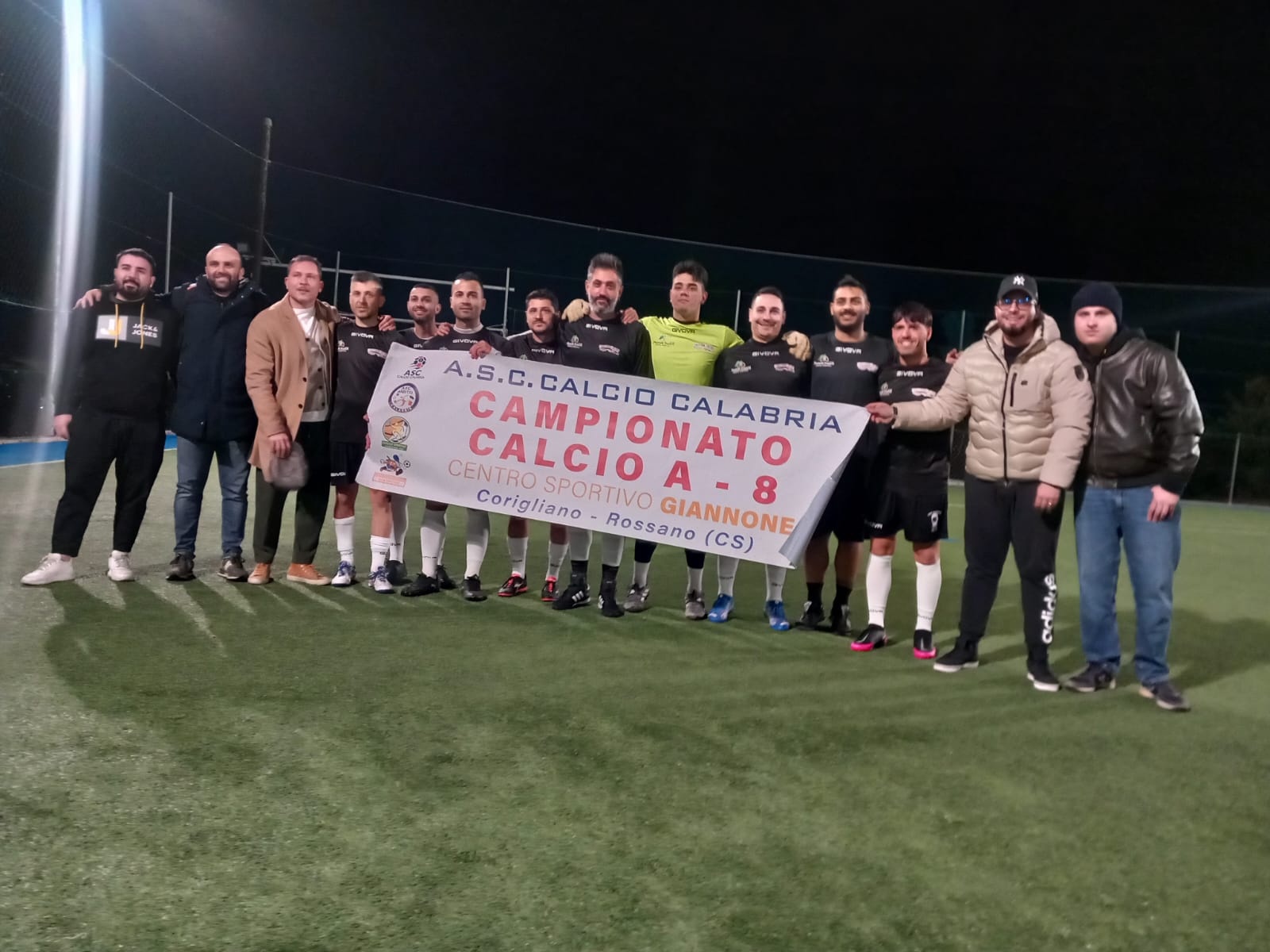 La Longobarda si aggiudica il titolo di campione di calcio A8 ASC dell'alto cosentino 